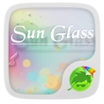 sun glass keyboard android application logo